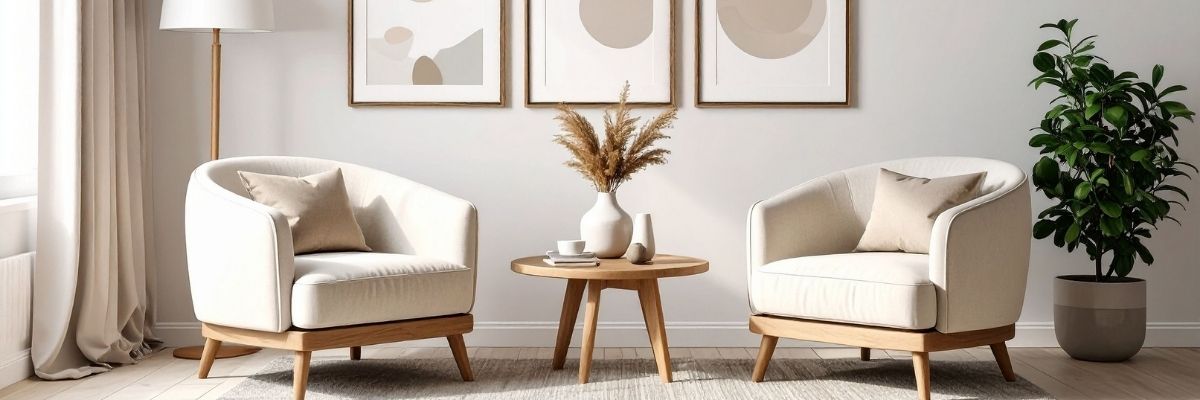 Düzensiz Formlar ile Minimalist Olmayan Modern Dekorasyon